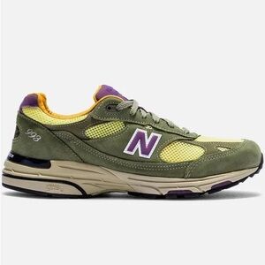 New Balance 993  Olive Leaf Maize U993OL Mens Sz 11.5 Made In The USA